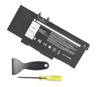 WoskjXas 3HWPP Battery Compatible with Dell Latitude 14 5401 5411, Latitude 15 5501 5511 Precision 3541 3551 Series, 3HWPP 03HWPP 10X1J N2NLL 1VY7F 01VY7F 3YNXM 451-BCMN 68Wh 15.2V 4 Cell