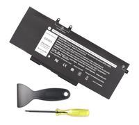Woskjxas 4GVMP Laptop Battery Compatible with Dell Latitude 5400 5500 Precision 3540 3550 Inspiron 7590 7591 7791 2-in-1 Series 1V1XF RF7WM R8D7N 09JRYT 9JRYT 0C5GV2 0X77XY [7.6V 68Wh]