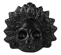 WoskjXas Aztec Death Whistle, 125 dB Loudest Scream Whistles 3D Screaming Whistle Terrifying Sound Screaming Aztec War Whistles, Day of the Dead Hallowmas Gifts for friend (Black-Wind God)