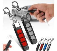 WOSLXM Remote Control Duplicator, 4-In-1 Remote Control Duplicator, Copy Remote Control Duplicator For Cars, Car Remote Control Duplicator For Car Key Fobs Garage Door Openers (2PCS-B)