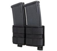 Wosport Double open pouch for magazines - Black