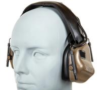 Wosport HD-12 IPSC Gen. 5 active hearing protectors - Tan