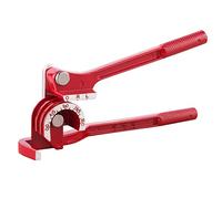 Wostore 180 Degree Tubing Bender for 1/4 5/16 and 3/8 Inch Copper Aluminum Thin Stainless Steel Red