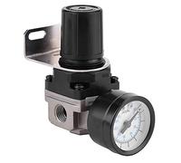 wosume Oil-Water Separator Pressure Reducing Valve, Pneumatic Regulator Adjustable Air Pressure Compressor Control Valve Gauge G1/4 Connection