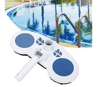 wosume Pool Cleaning Brush, 13in Professional Pool Cleaning Kit Pool Suction Head Pond Cleaning Accessory