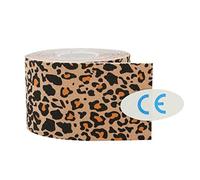 wosume Rock Tape Kinesiology Tape, Size Leopard Print Strain Injury Rock Tape Extra Sticky Muscle Tape Muscle Taping Strapping Bandage For Athletic Sports And Recovery