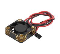 Wosune 28000RPM RC Cooling Fan, Cooling Fan, Rc Car Cooling Fan for RC540 Rc Accessories Brushless Motor Cooling Fan Model Car Toy Safe for model car assembly(Golden)