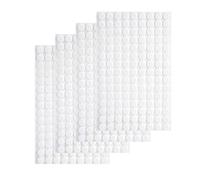 Wosyoodo 540Pcs Self Adhesive Dots, 270 Pairs 10mm Double Sided Sticky Dots, Hook and Loop Dots, Round Sticky Pads, Double Sided Nylon Sticky Coins Tapes for Home School Office