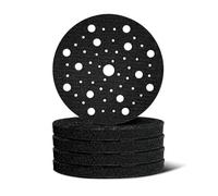 WOTAHI 6 Inch (150 mm) 5-Piece Orbital Sander Interface Pads