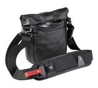 Wotancraft Pilot Travel Camera Bag 2L - black leather