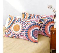 Wotcsil Orange Pillow Cases 1 Pack, Cotton Pillowcase Standard Size 50x75cm Pillow Covers with Envelope Closure, Orange