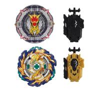 Wotean Gyroscope Turbo 4D Arena Metal Fusion Battle Spinner Kit with Battle Launcher, Gift Set (167+192)