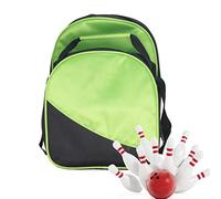 WOTEG Bowling Ball Bag - Bowling Ball Carrier Pouch | Holds 1 Bowling Ball and Small Accessories, Fits A Pair of Shoes Up to Mens Size 10