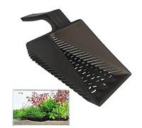 WOTEG Fish Tank Sand Scoop | Aquarium Gravel Strainer Shovel Sand Scraper | Terrarium Scoop Cleaning Pan for Fish Tank Garden Planting