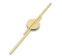 Wotendy 2 Pack Gold Cabinet Handles 288MM, Brushed Kitchen Cupboard Handles Zinc Alloy Drawer Pulls Wardrobe Pulls