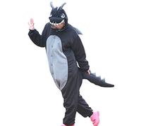 wotogold Animal Black Dragon Pajamas Unisex Adult Cosplay Costumes