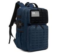 Wotony Military Tactical Backpack for Men Laser-Cut MOLLE Webbing Design Tactical Assault Bag