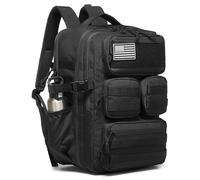 Wotony Military Tactical Backpack for Men Small Assault Bag with Laser-Cut MOLLE Webbing