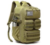 Wotony Military Tactical Backpack for Men Small Assault Bag with Laser-Cut MOLLE Webbing