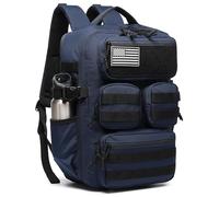 Wotony Military Tactical Backpack for Men Small Assault Bag with Laser-Cut MOLLE Webbing, Blue, 30L US, Tactical Backpack