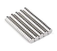 WOTOY 120 Pieces 4x1.5mm DIY Personalized Multi-Use for Fridge Door Whiteboard Magnetic Map Magnetic Screen Door Bulletin Boards Refrigerators Round Cylinder Magnets
