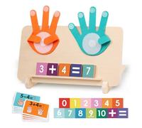 wotoyd Montessori Toys for 3 4 5 Year Olds, Counting Blocks for Kids, Number Blocks Wooden Math Learning Toddler Toys, Educational Preschool STEM Toys, Gift for Boys Girls Ages 3+