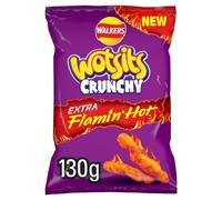 Wotsits Crunchy enhanced Flamin' Hot Sharing Bag Crisps 130g