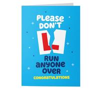 Wottahoot Rude Cards - Passed Driving Test Card - Funny Congratulations for New Drivers - You Passed Your Driving Test Celebration Card with Humorous Message