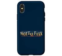 Wottsefakk WTF What The Fuck Fun Political Statement Case for iPhone X/XS