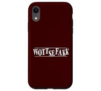 Wottsefakk WTF What The Fuck Political Statement Case for iPhone XR