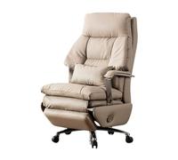 WOTZOV Adjustable Premium Office Chair with Reclining Function Genuine Leather Executive Chair