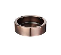 WOTZOV Ashtray Stainless Steel Electroplating Process Ashtray Tabletop Ashtray Portable Ashtray for Room Living Dining Offices Outdoor Garden etc Ash Holder for Smokers，One Color S