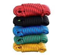 WOTZOV Climbing rope Climbing safety rope 12MM, family fire emergency escape rope, outdoor camping rescue exploration rope, engineering protection, safety downhill auxiliary rop,Blue 10m