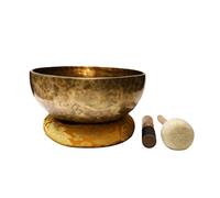 WOTZOV Large Sound Singing Bowl, the Best Vibration Meditation Yoga Singing Bowl Handmade in Nepal，One Color 12cm
