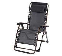 WOTZOV Patio Lounge Chairs Zero Gravity Chair Large Portable Patio Recliners Adjustable Folding Chair With Cup Holder For Poolside Outdoor Yard Beach Durable