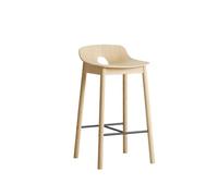 Woud Mono Bar Stool Low Oak