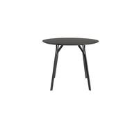 Woud Tree Round Table Ø90 Black/ Gray Black Laminate