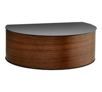 Wallie Wall Drawer Shelf Walnut Woud