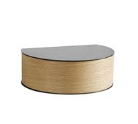 Woud Wallie Wall Drawer Oak/ Black