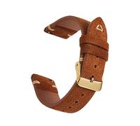WOUKUP Quick Release Suede Leather Watch Bands Vintage Watchband for Men Watch Strap 18mm 19mm 20mm 21mm 22mm 24mm