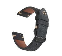 WOUKUP Quick Release Suede Leather Watch Bands Vintage Watchband for Men Watch Strap 18mm 19mm 20mm 21mm 22mm 24mm