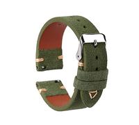 WOUKUP Quick Release Suede Leather Watch Bands Vintage Watchband for Men Watch Strap 18mm 19mm 20mm 21mm 22mm 24mm