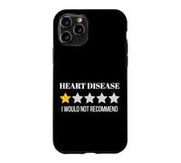 Would Not Recommend Heart Disease Health Awareness Survivor Case for iPhone 11 Pro