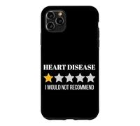 Would Not Recommend Heart Disease Health Awareness Survivor Case for iPhone 11 Pro Max
