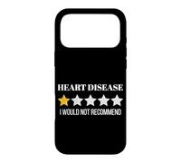 Would Not Recommend Heart Disease Health Awareness Survivor Case for iPhone 17 Pro Max