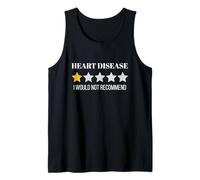 Would Not Recommend Heart Disease Health Awareness Survivor Tank Top
