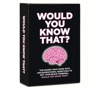 Would You Know That? The Ultimate Quiz Game | Family Card Games for Adults | Family Board Games | Party Games | Adult Games | Stocking Fillers | Secret Santa Gifts | Board Games for Adults