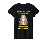 Would You Still Love Me If I Contained Multitudes Vintage Value Graphic T-Shirt, Women, Black, XS