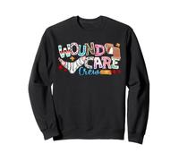 Wound Care Crew Leopard Nursing Wound Ostomy Nurse WCN RN Sweatshirt