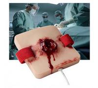 Wound Care Model - Simulating A Real Wound For Stop-The-Bleed Training And Suturing Practice Suitable For First Aid Training Courses